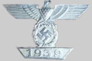 Планка  “Заколка” 1939 г. к Железному кресту 1-ой степени